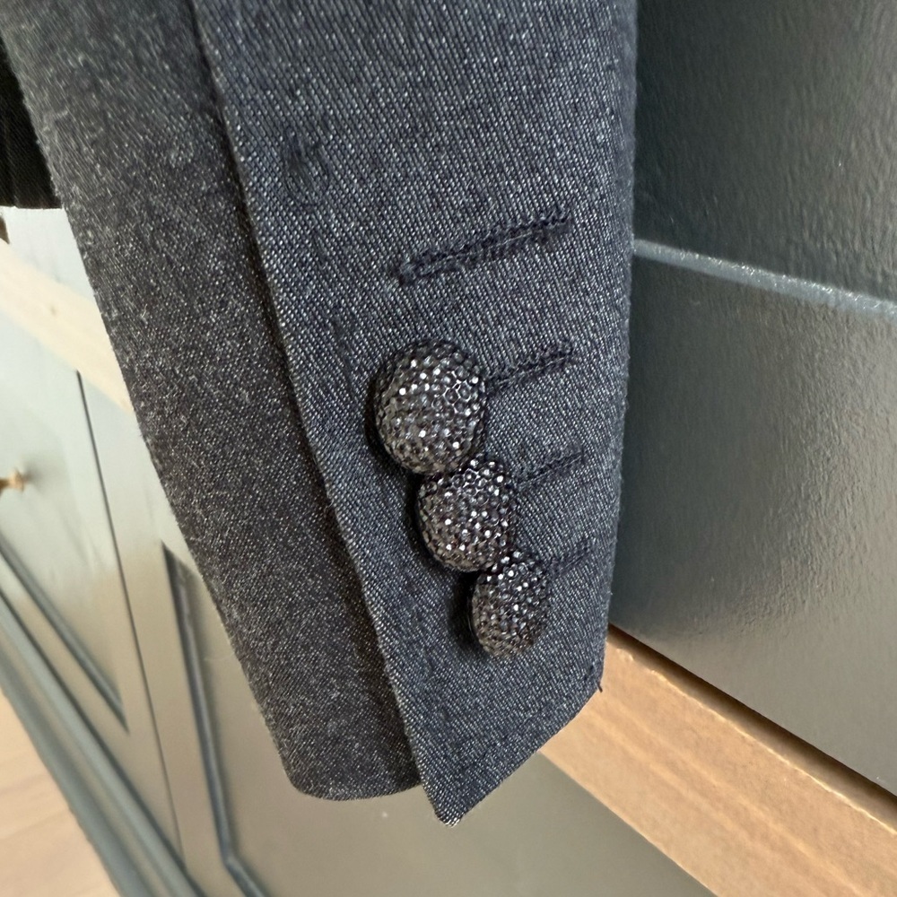 Dolce & Gabbana | Classic Single-breasted Dolce jacket Charcoal Blazer |• 44 - Picture 4 of 10